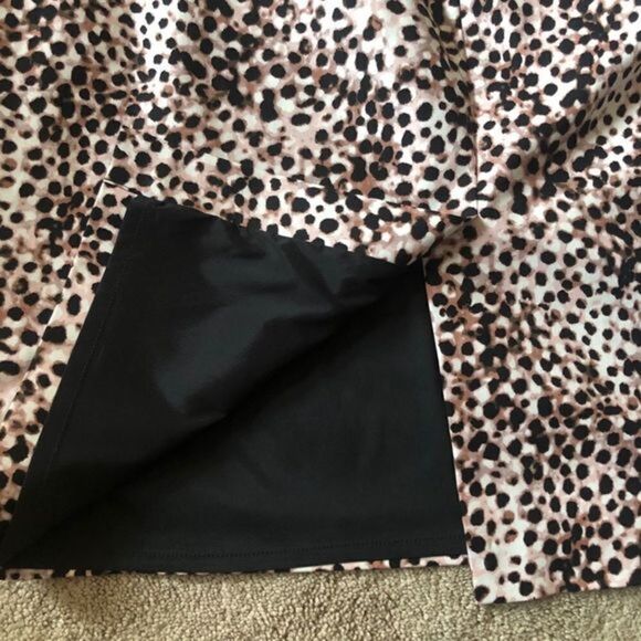 Lord & Taylor Pencil Skirt Plus Sze 20W Khaki Sand - Picture 8 of 8